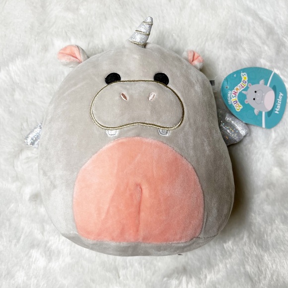 Squishmallows Toys Nwt Haizley The Hippo Squishmallow 75 Plush Stuffed Animal Kelly Toys
